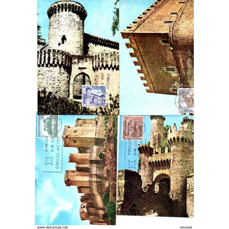 Serie n 180916 castillos tarjeta maxima Serie n 180916 castillos tarjeta maxima