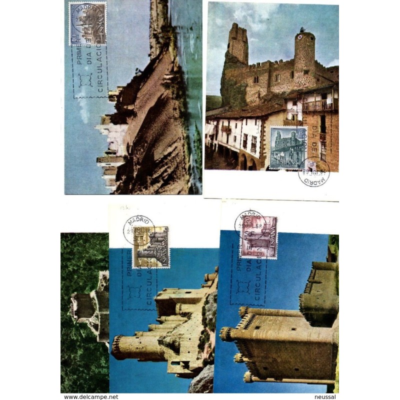 Serie n 18804 castillos tarjeta maxima Serie n 18804 castillos tarjeta maxima