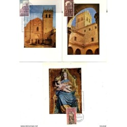 Serie n 189496 monasterio de santa maria del parral Tarjetas maximas