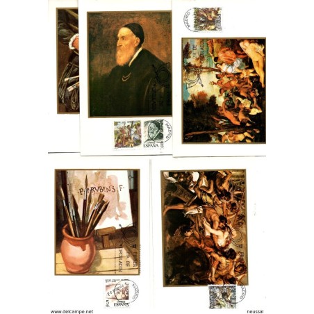 Serie n 24608 centenarios Tarjetas máximas