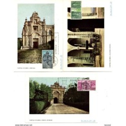 Serie n 17613 Cartuja de la Defension  Tarjetas máximas