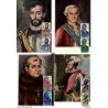Serie n 152633 Forjadores de America Tarjetas máximas