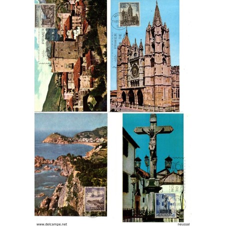 Serie n 1524150  Paisajes y monumentos Tarjetas máximas
