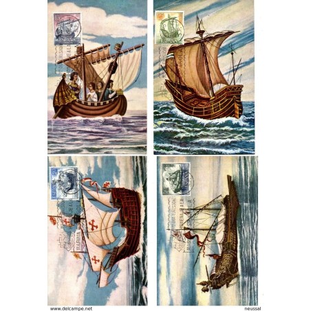Serie n 1599612 homenaje a la marina  tarjetas maximas