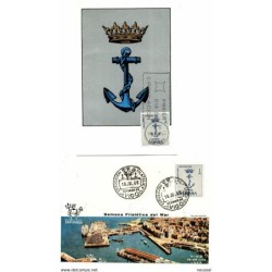 2 tarjetas maximas congreso naval 1966