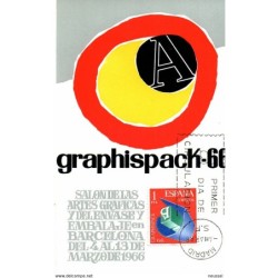 Sello n 1709 graphispack tarjeta maxima