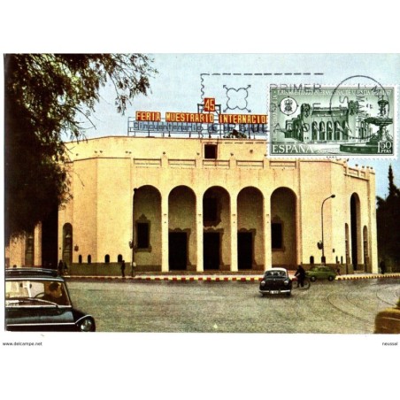 Sello n 1797  feria muestrario  tarjeta maxima