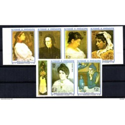 Serie n 70712 sin dentar Picasso  sao tome y principe