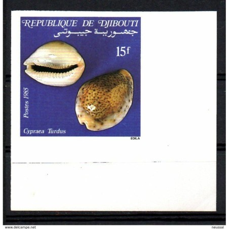 Sello n 610 sin dentar Djibouti