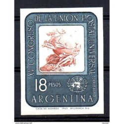 Sello n A98 sin dentar Argentina
