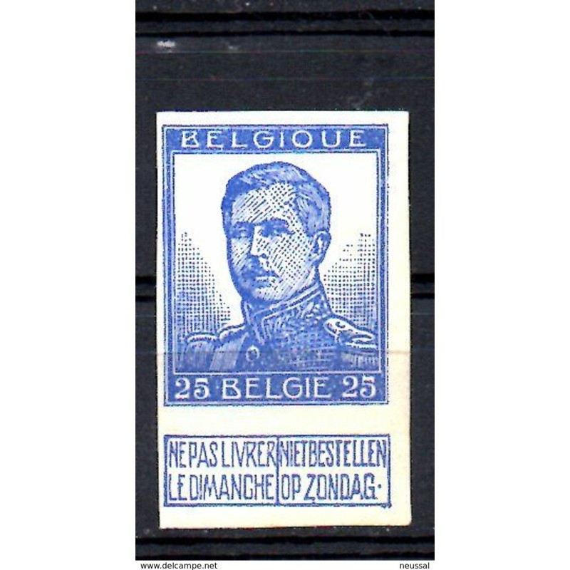 Sello n 120 sin dentar belgica Sello n 120 sin dentar belgica