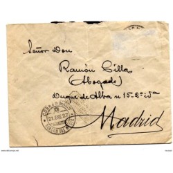 Carta con matasellos de 1927 rincon del medik