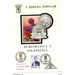 Tarjeta 1 semana popular de 1980
