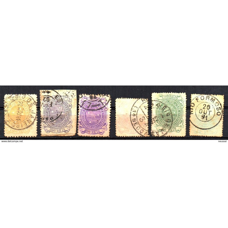 Sellos n 6872 75 brazil Sellos n 6872 75 brazil