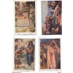 Lote de 60 postales  de tematica religiosa