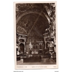 Postal de iglesia de los santos juanes Valencia