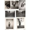 7 fotografias de niños vestidos para diferentes fiestas