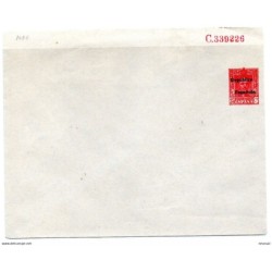 Sobre entero postal de republica española