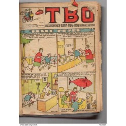 Comics  del tbeo encuadernado  aproximadamente de los años 4347