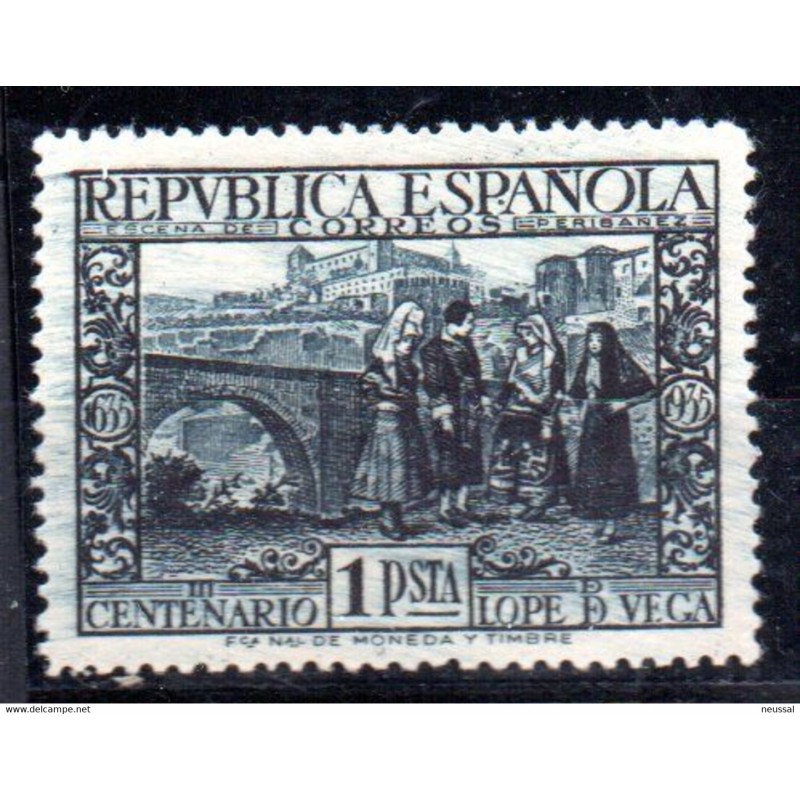 Sello n 693 dentado 14 España Sello n 693 dentado 14 España