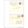 2 cartas alemania diferentes años