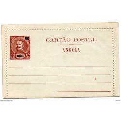 Entero postal  de angola