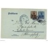Entero postal de alemania circulado 1906