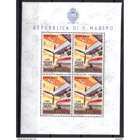Sello  n A137  en hb  san marino