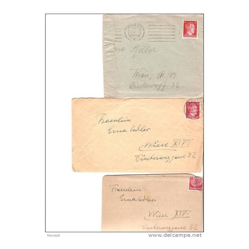 2 cartas alemania diferentes años15 2 cartas alemania diferentes años15