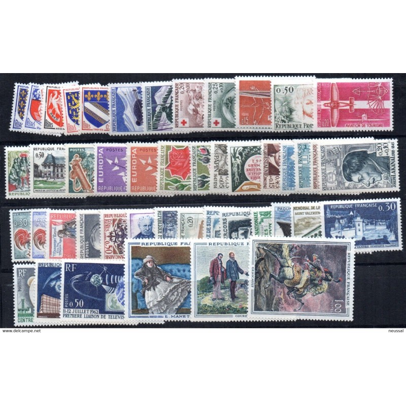 Año completo de 1962 Francia Año completo de 1962 Francia