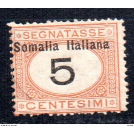 Sello n taxa 31  somalia italiana