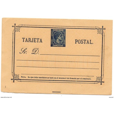 Entero postal n 1 Cuba