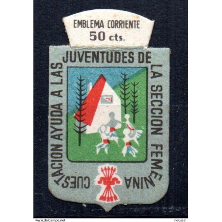 Emblema social frente de juventudes seccion femenina