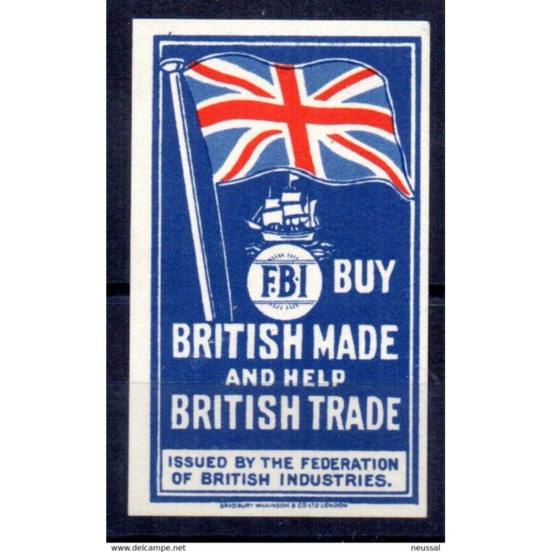 Viñeta britanica FBI Buy british made Viñeta britanica FBI Buy british made