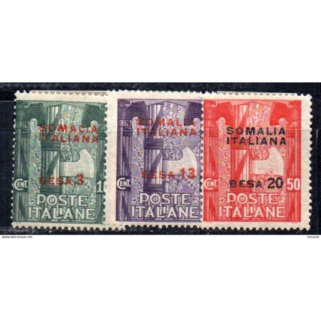Serie n 1951 somalia italiana