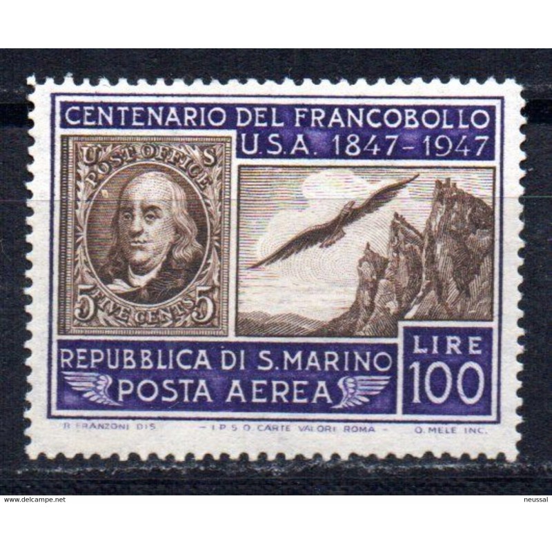 Sello n A66 San marino Sello n A66 San marino