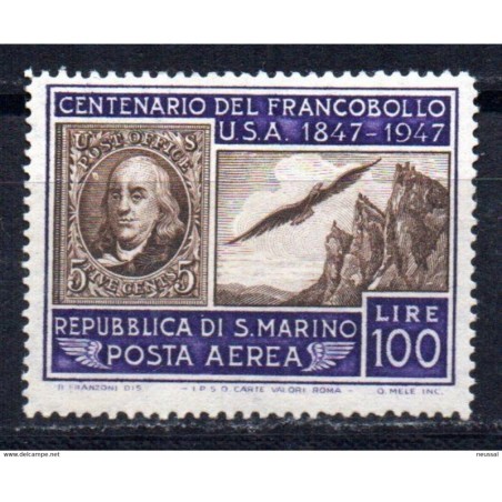 Sello  n A66  San marino