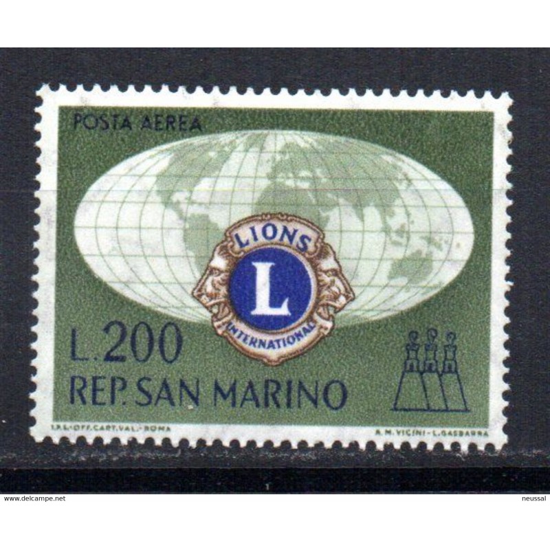 Sello n A125 San marino Sello n A125 San marino