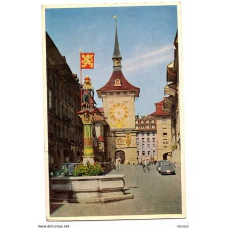 Tarjeta postal de  bern circulada 1955