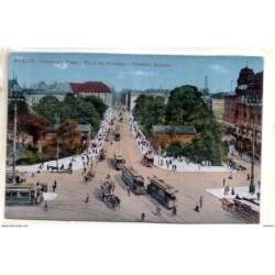 Tarjeta postal de berlin place de potsdam