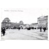 Tarjeta postal de bruxelles  gare du nord et place rogier circulada 1920
