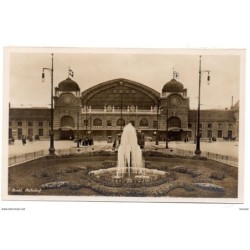 Tarjeta postal de basel bahnhof suiza