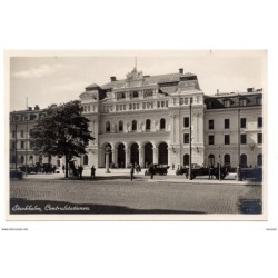 Tarjeta postal de stockholm centralstationen