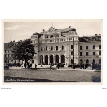 Tarjeta postal de stockholm centralstationen