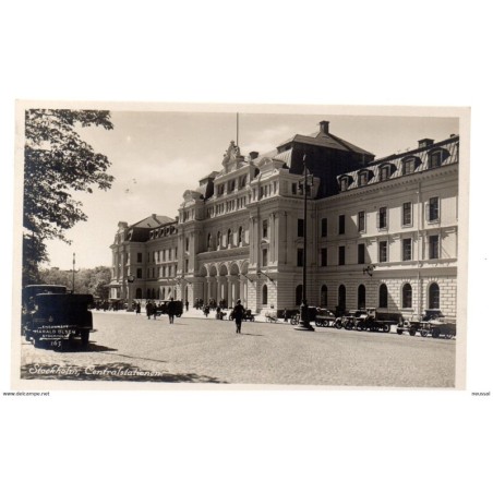 Tarjeta postal de stockholm centralstationen