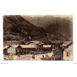 Tarjeta postal de  cauterets gare du chemin de fer electrique