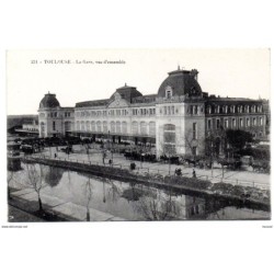 Tarjeta postal de  toulouse  la gare vue densemble