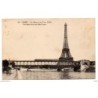 Tarjeta postal de paris  le seine et la tour eiffel