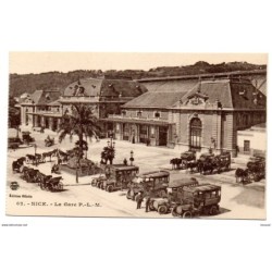 Tarjeta postal de nice  la gare