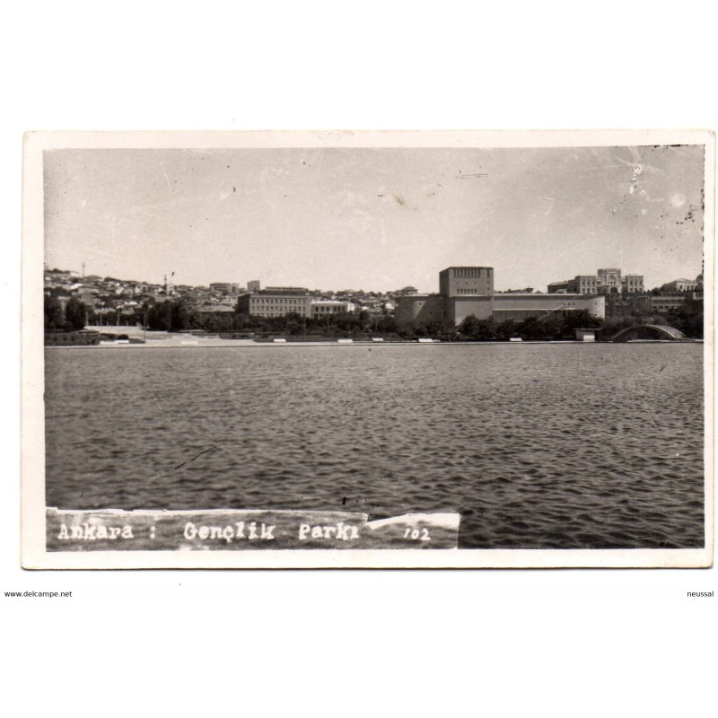 Tarjeta postal ankara genclik park Tarjeta postal ankara genclik park